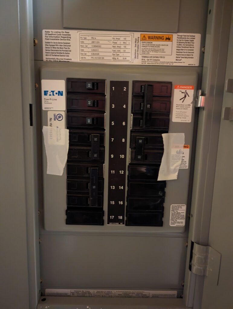 Eaton 50A 3-pole